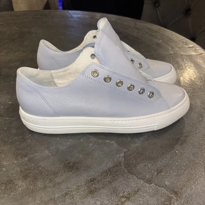 Zapatillas Hadley para mujer de Paul Green en cuero genuino azul talla 8, talla 10.5 US NUEVO Foto 1 de 4