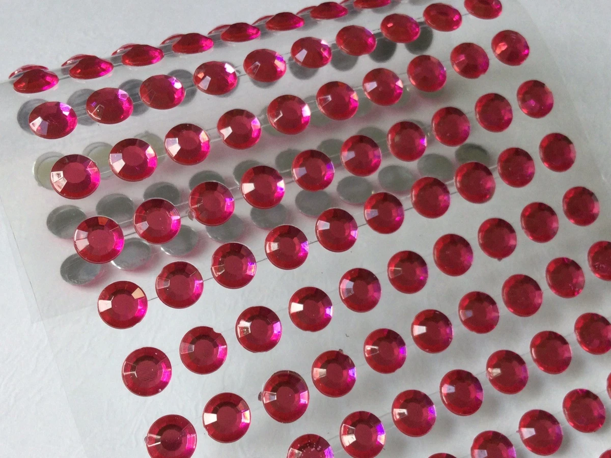 105 Glitzersteine Zum Aufkleben - Bunt, In Verschiedenen Größen Für Bastelprojekte