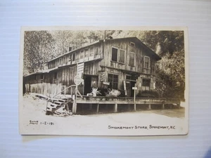 POSTCARD:RPPC REAL PHOTO. SMOKEMONT STORE SMOKEMONT, N.C. CLINE PHOTO - Picture 1 of 2