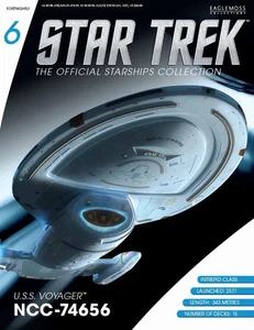Eaglemoss Star Trek ~ #006 ~ USS VOYAGER NCC-74656 ~ MAGAZINE ONLY - Bild 1 von 4