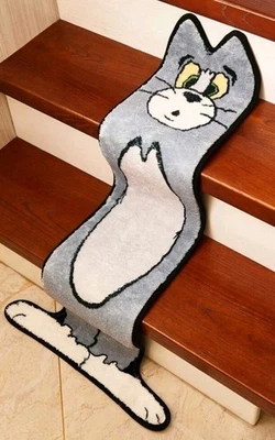 TOM & JERRY X SHEIN Cartoon Graphic Rug