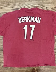 Vintage Lance Berkman #17 Houston Astros Shirt Trikot Herren 3XL - Bild 1 von 6