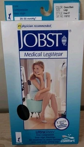 Jobst Medical Leg Wear Negro Hasta la Rodilla Talla L - Imagen 1 de 9