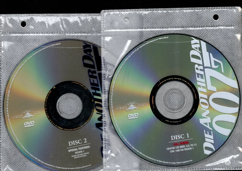 Die Another Day (2002) DVD  *DISC ONLY*  = REG. 1 - Pierce Brosnan - Full Screen - Image 1 of 1