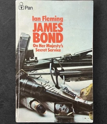 On Her Majesty's Secret Service James Bond Paperback Fleming Ian Pan Books Rare - Image 1 of 4