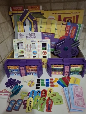 Mall Madness Milton Bradley 2004 Shopping Electronic Board Game Complete Works - Image 1 of 4
