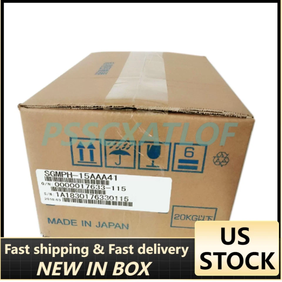 1pc Yaskawa Servo Motor Sgmph-15aaa41 One Year