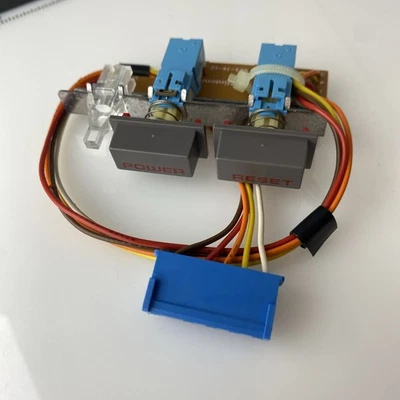 Authentic OEM Nintendo Power & Reset Buttons for Original NES Console - Image 1 of 3