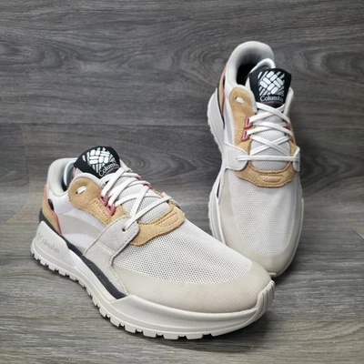 Columbia Wildone Anthem Shoes Womens 10 Beige Tan Suede Trail Hiking Sneakers - Image 1 of 4