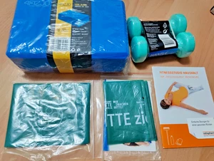 Yoga Block  Pilates + Hantel + Stretching-Fitnessbänder - Bild 1 von 13