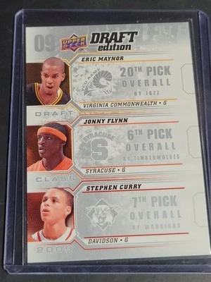 2009-10 Upper Deck Draft Edition - Draft Class Curry, Flynn, Maynor (RC) 🏀 🐐  - Image 1 of 2