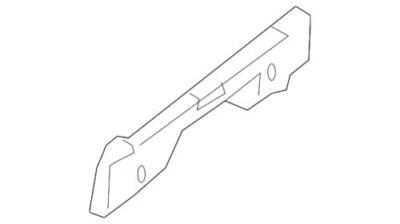 Genuine Kia 2007-2010 Rondo Rear Bumper Cover Side Bracket Left 86613-1D000 — 第 1/2 张图片