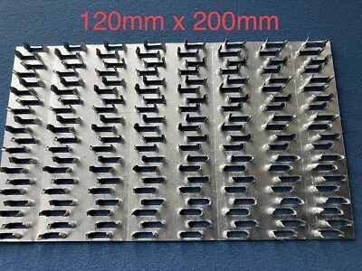 WOLF 8 Pack Nail plate Joining Timber/Truss Punched Plates Spiked UK Stock Free Deliv