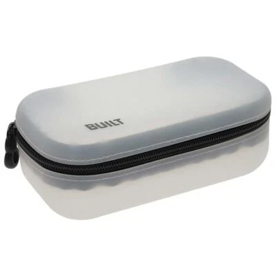 Built NY Silicone Storage Pouch Travel Box With Zip BPA Free Reusable Container - Image 1 of 3
