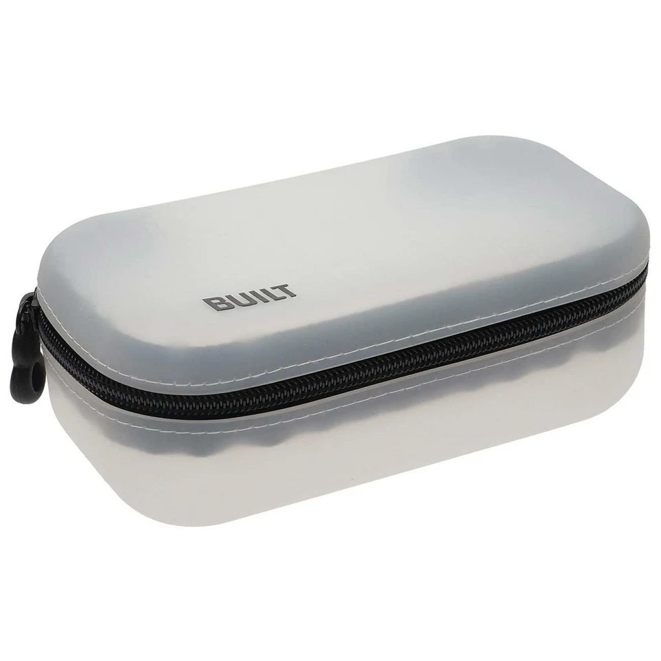Built NY Silicone Storage Pouch Travel Box With Zip BPA Free Reusable Container - Image 1 of 3