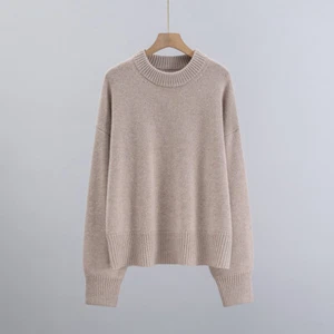 Womens THE ROW Spring Pure Cashmere Crew Neck Back Caual Sweater - Picture 1 of 18