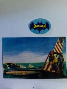 Batman 66-TV-Serie OK Kaugummi Bild Nr.31 mit deutschem Text, 58 Jahre alt - Bild 1 von 1