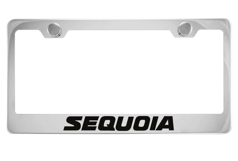Chrome License Plate Frame For Toyota Sequoia - Image 1 of 1
