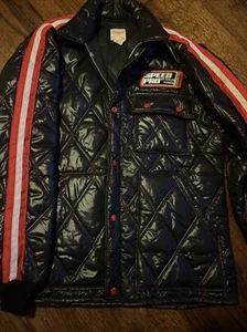 Chaqueta de Carreras Acolchada Topp Master Speed Pro Motor Parte Años 70 De Colección Talla Mediana - Imagen 1 de 7
