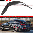 FOR 20-24 TOYOTA SUPRA A90 A91 GR STYLE CARBON FIBER HIGHKICK TRUNK SPOILER WING