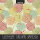 Colored Leaves Fall Scrapbook Paper Pad 8x8 Decorative Scrapbooking  (Paperback)