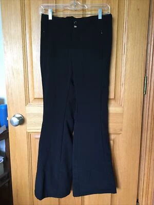 Pantalones de nieve Snozu para mujer negros aislados cálidos activos al aire libre Foto 1 de 4