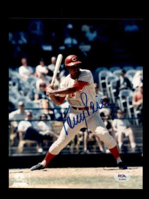 Tony Perez PSA DNA Signed 8x10 Photo Autograph Reds - Image 1 of 2