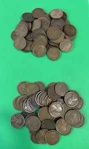 ❤️1912-P, 1919-S 1 roll of 50 coins each date Lincoln Wheat Cents - Picture 1 of 4