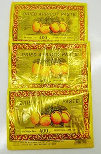 Dried Apricot Fruit Paste Sheet, Fruit Leather Snack (3 Pack) - Picture 1 of 3