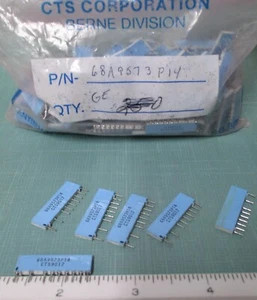 GE DS200DTBBG1A MKV Terminal Board 11-SIP Resistor Network Array 68A9573P14 86PK - Picture 1 of 2
