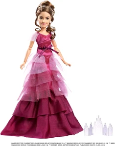 Figurine Doll Articulated Hermione Prom Christmas Suit Harry Mattel 9 3/8in - Picture 1 of 6