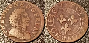 Naranja - Frédéric-henri Nassau - Double tournois Tipo 4 1641! Cgkl #778 - Picture 1 of 1