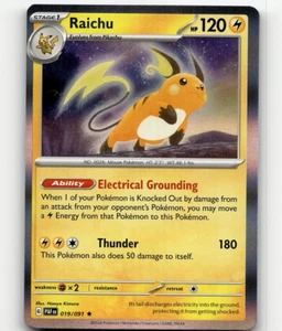 Pokémon Raichu - 019/091 - Destinos Paldeanos - Imagen 1 de 1