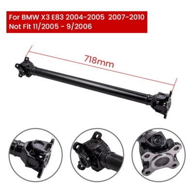 Albero cardanico giunto anteriore per BMW X3 E83 04-05 07-10 26207526677 - Immagine 1 di 4