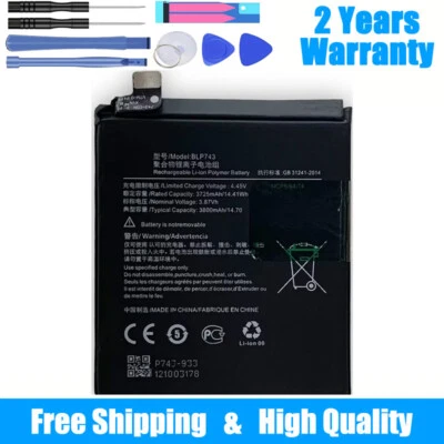 New Premium Battery for OnePlus 7T One Plus 1+ BLP743 100% Capacity - Image 1 of 4