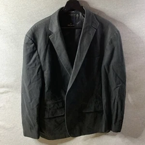 Vtg Daniel Hechter 42R Black Dark Gray Tweed Men’s Blazer Sport Coat 29” length - Picture 1 of 7
