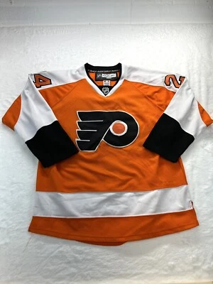 Reebok NHL Philadelphia Flyers Matt Read #24 Orange Hockey Jersey Men Sz 50 - Image 1 of 4