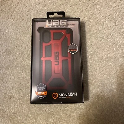 UAG Monarch 系列保护壳 适用于 iPhone Xs/X - 石墨(全新状态) — 第 1/4 张图片