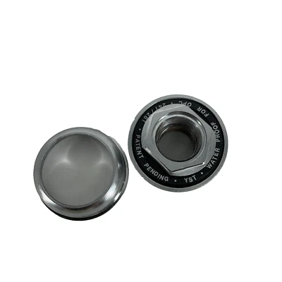 YST Corp Chrome Bicycle Bottom Bracket Set BB-621 NOS - Image 1 of 4