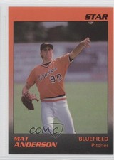 1989 Star Bluefield Orioles Matt Anderson #26