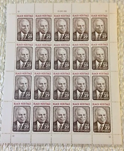 USPS 1994 Scott # 2816 29-cent Dr. Allison Davis Mint Sheet 20 Stamps - Picture 1 of 1