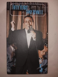 FIFTY YEARS THE ARTISTRY OF TONY BENNETT ~ 5 CD Box Set with Booklet vg condtn - Picture 1 of 12
