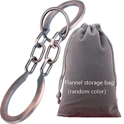 Rompecabezas clásico de herradura de metal SHUYUE rompecabezas tradicional bronce  Foto 1 de 4