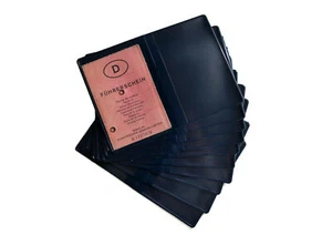 10 Ausweis-/Kfz-Scheinhüllen blau - Bild 1 von 4