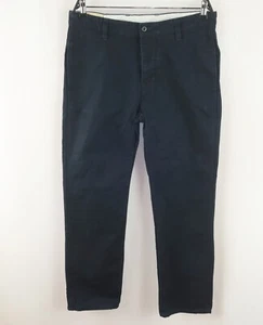NUDIE JEANS HOMBRE ALGODÓN JEANS SUELTOS ALVAR AZUL MARINO talla W33 L32 - Imagen 1 de 11