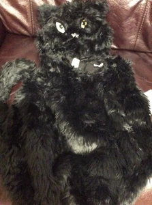 Pottery Barn Kinder Puffy schwarze Katze Halloween Kostüm Gr. 4-6 Neu mit Etikett! Kätzchen - Bild 1 von 1