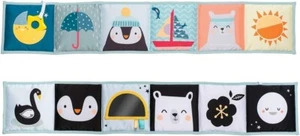 Taf Toys North Pole Clip on Pram Book Double Sided Sensory Book Mirror & Teether - Picture 1 of 3