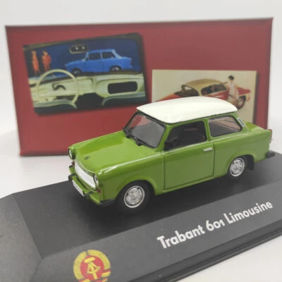 Diecast Atlas 1/64 Scale East German Trabant 601 Luxury Car Alloy - Image 1 of 4