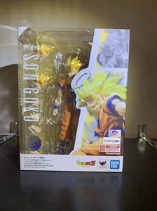 OFFICIAL Super Saiyan 3 Son Goku SH.Figuarts Authentic BANDAI Dragonball SSJ3 - Picture 1 of 3