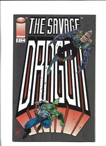 THE SAVAGE DRAGON #5 IMAGE 1993 VF COMBINE SHIP - Picture 1 of 2
